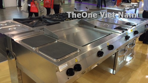 Hệ thống bếp dùng gas cao cấp cho nhà hàng khách sạn